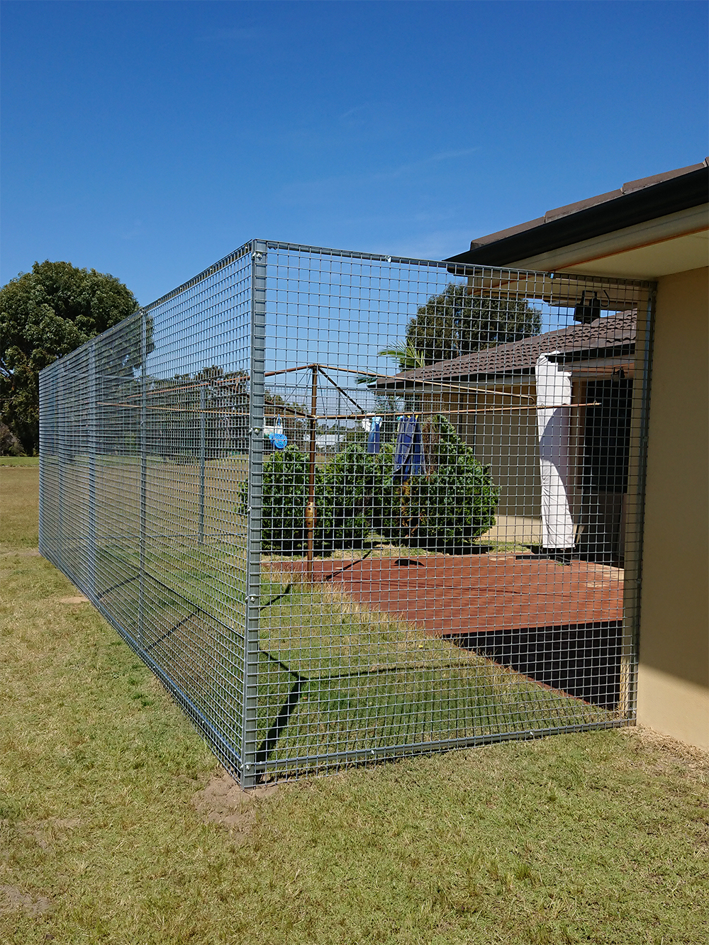 Framed Cat Enclosure in Gnangara. Cat Enclosures Perth